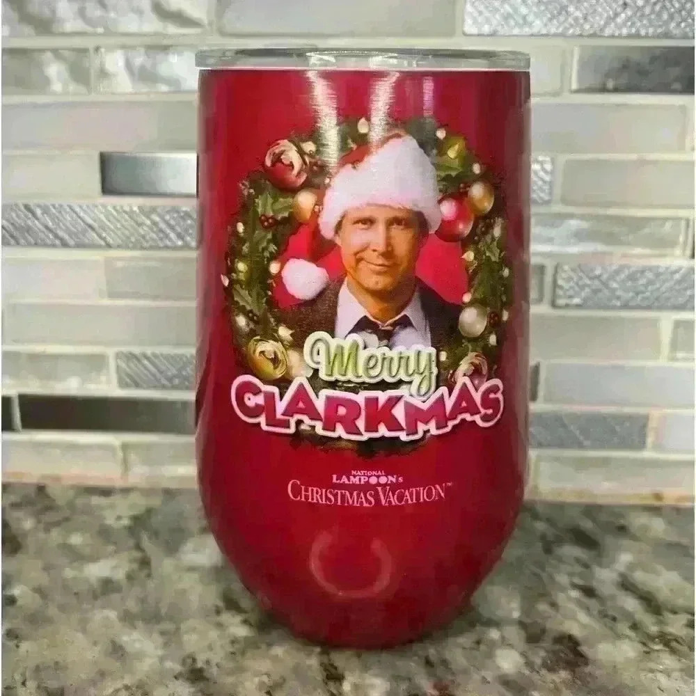 Merry Clarkmas National Lampoon Stainless Steel Tumbler -NEW